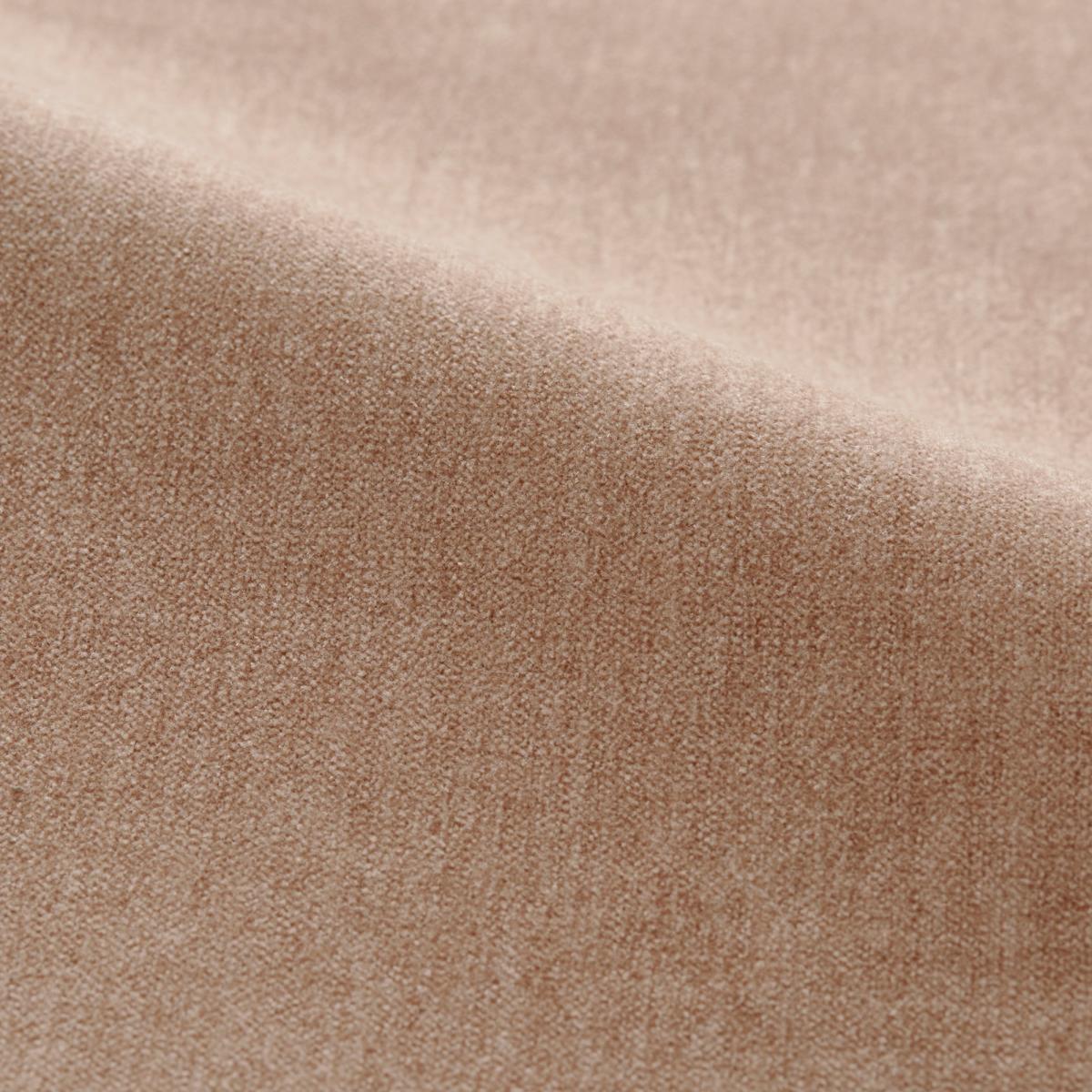 Flori Footstool, Tonal Plush Chenille Soft Clay – image 8
