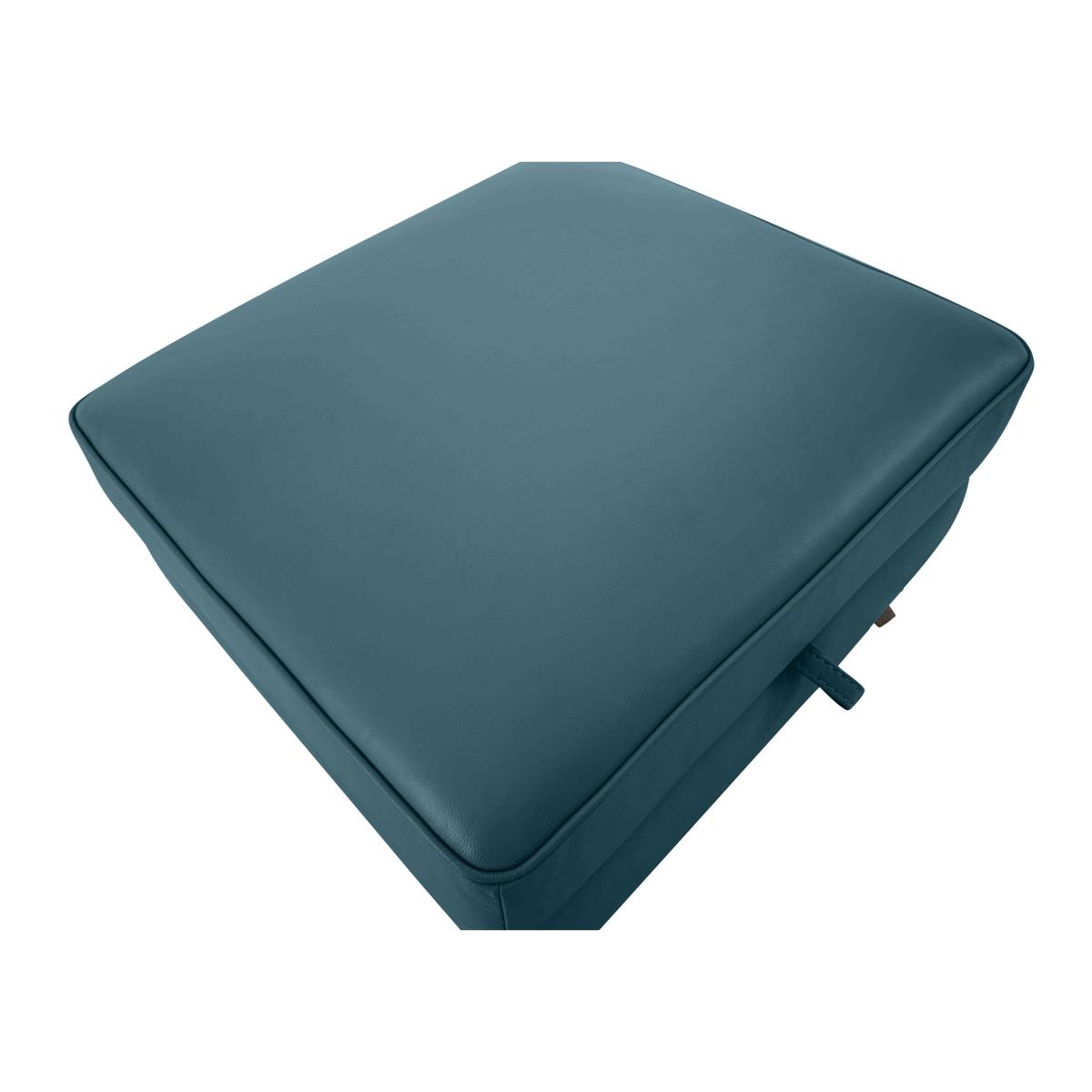 Homestage Leather Storage Footstool - Feather – image 2