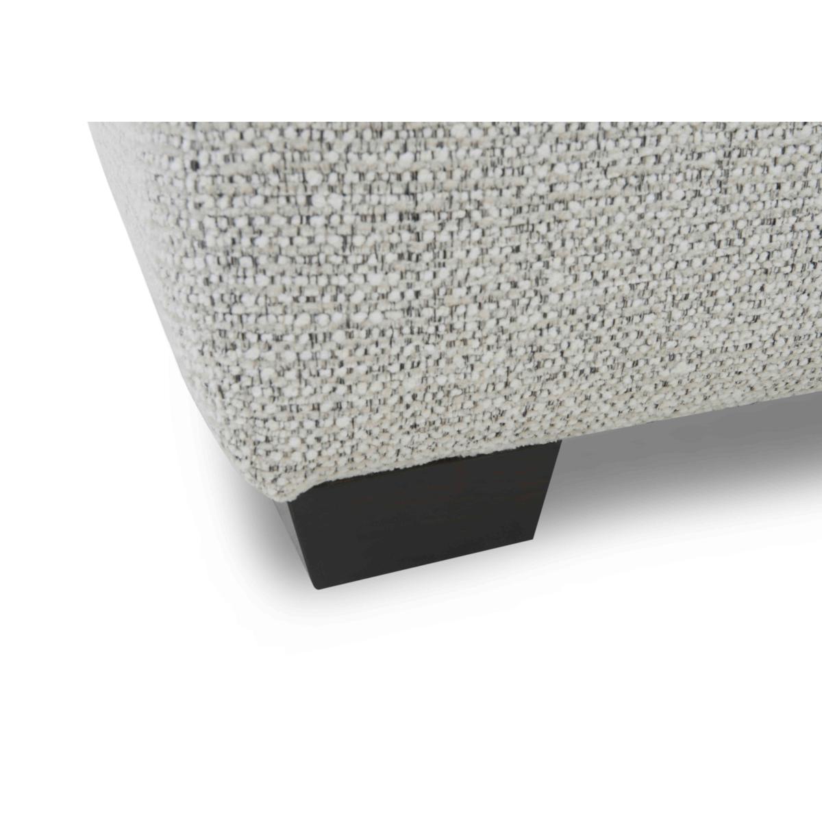 Nixon Fabric Storage Footstool - Panther Grey – image 4
