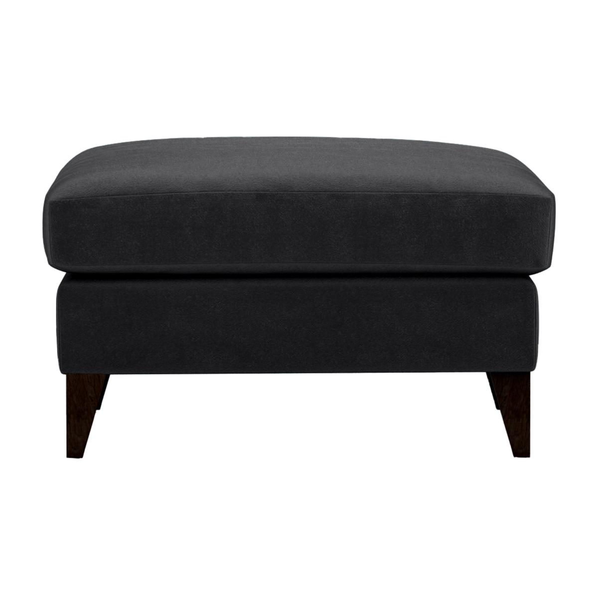 The Lounge Co. - Romilly Fabric Footstool - Liquorice Twirl – image 1