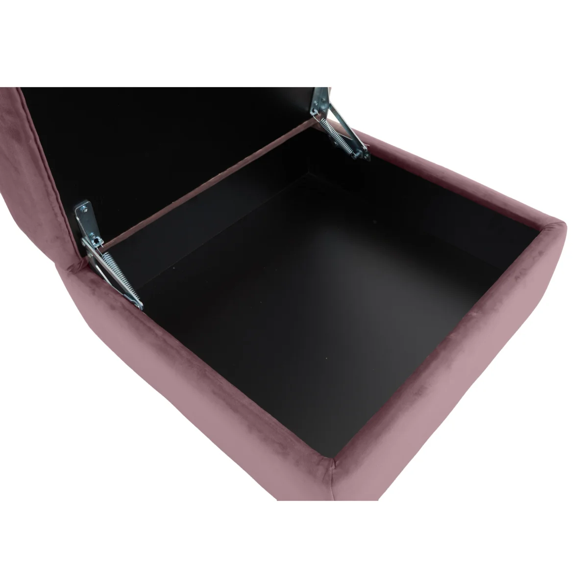 Felix Fabric Storage Footstool - Navy – image 4