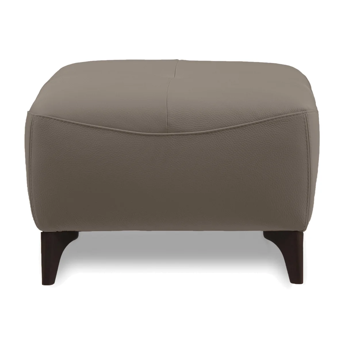 Nicoletti - Nicole Leather Footstool - Botero Taupe – image 1
