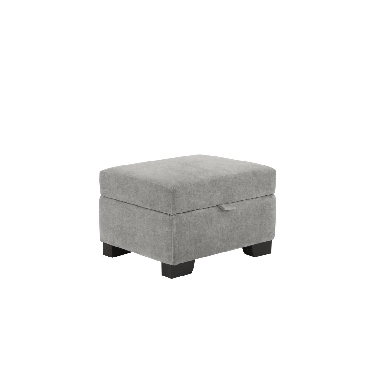 Alexander and James - Sumptuous Fabric Storage Footstool – image 2