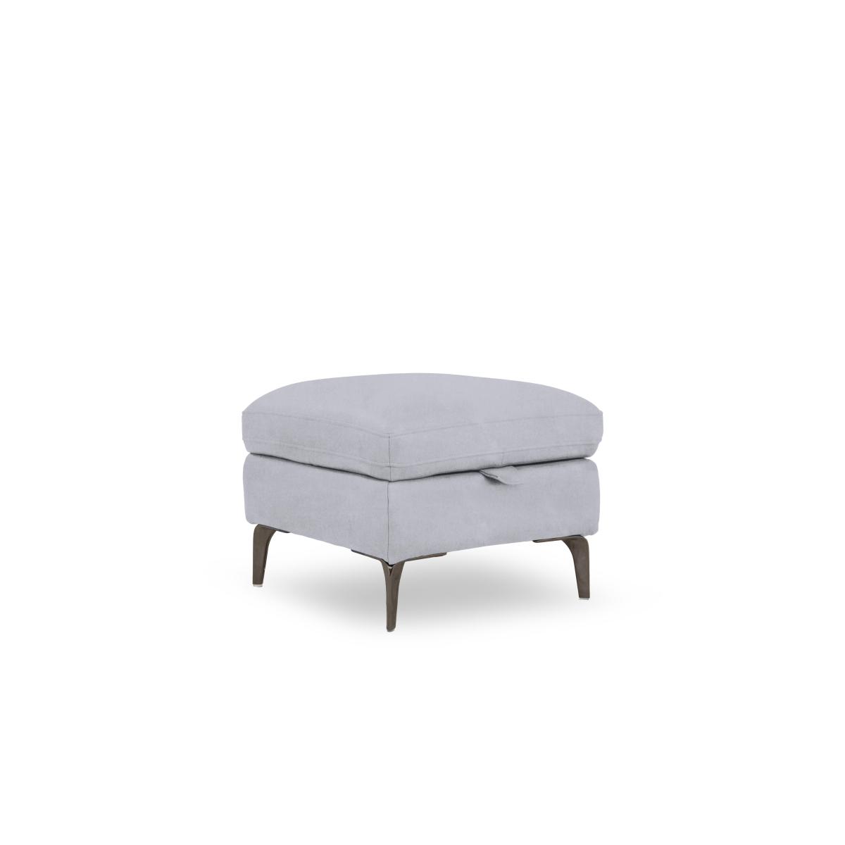 Morgan Fabric Storage Footstool - Dexter Pumpkin – image 2