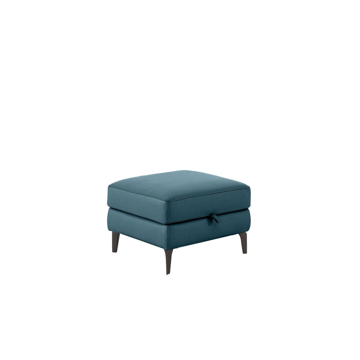 Homestage Leather Storage Footstool - Nude – image 6