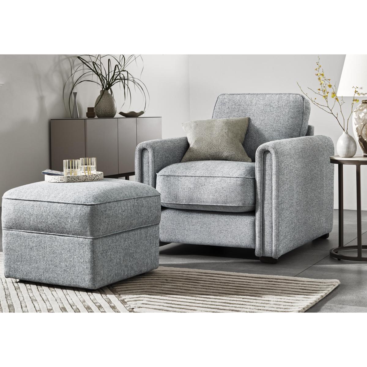 Designed by You Boxy Small Footstool - Duck Egg – image 2