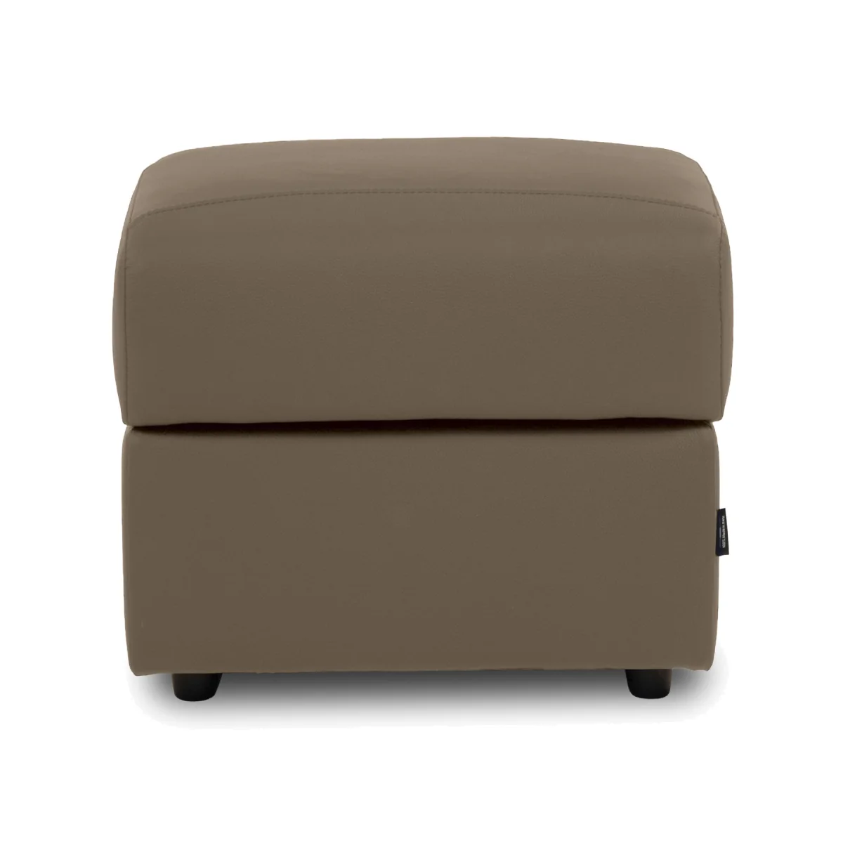 Nicoletti - Nicole Square Leather Storage Footstool – image 1