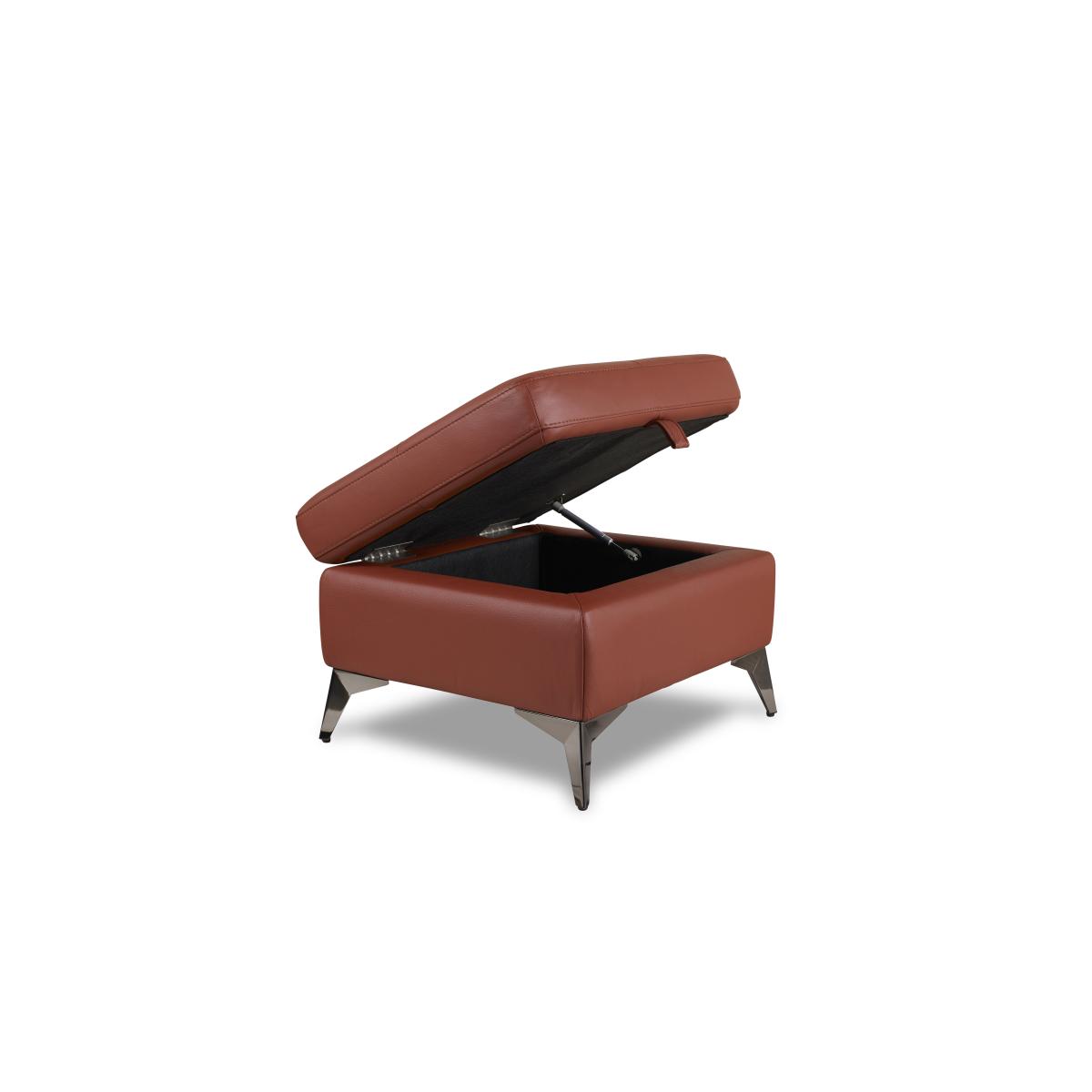 Action Leather Storage Footstool - Piompo – image 4