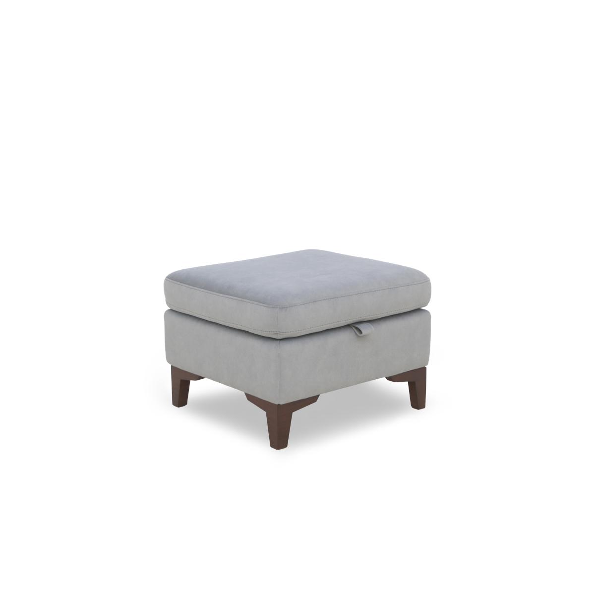 Zoom Fabric Storage Footstool - Halifax Sand – image 3