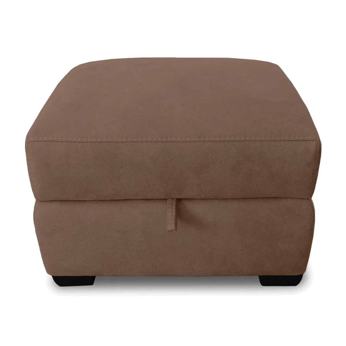 Echo Fabric Storage Footstool - Hazelnut – image 1