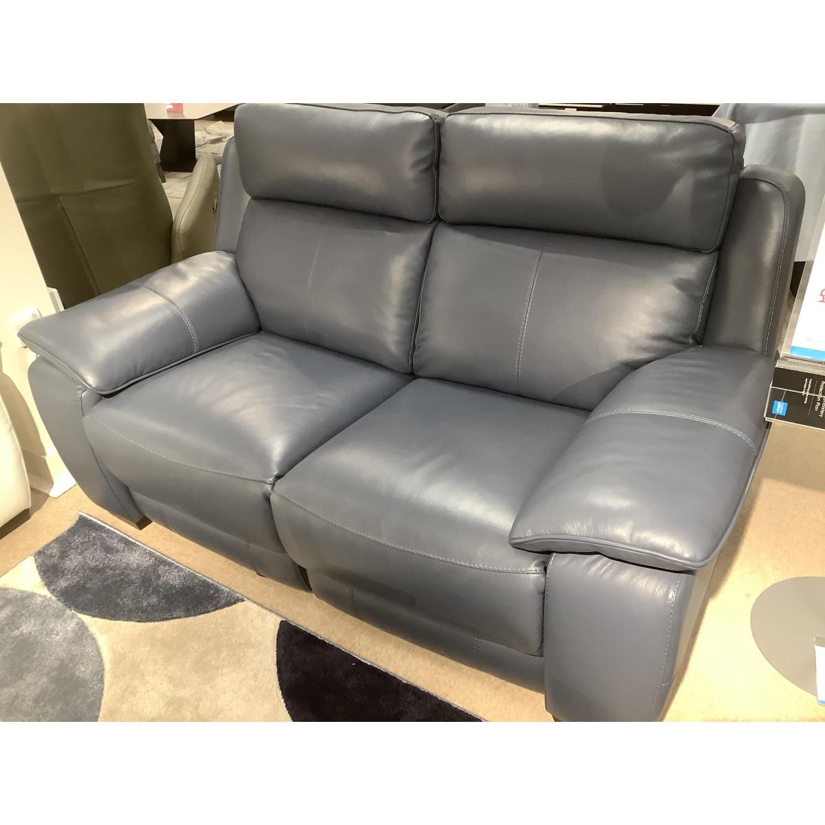 Starlight Express 2 Seater Power Recliner + Tray Footstool – image 2