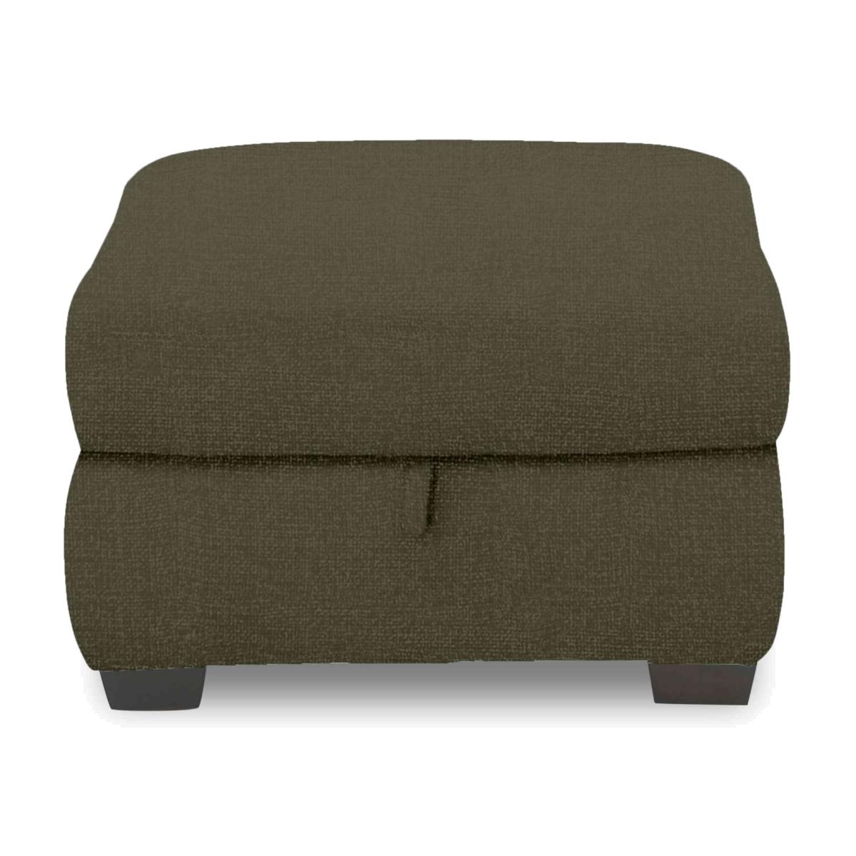 Nixon Fabric Storage Footstool - Grey Forest – image 1