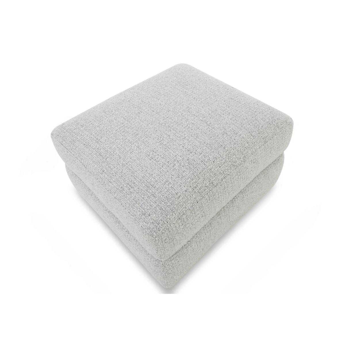 Nixon Fabric Storage Footstool - Baby Blue – image 3