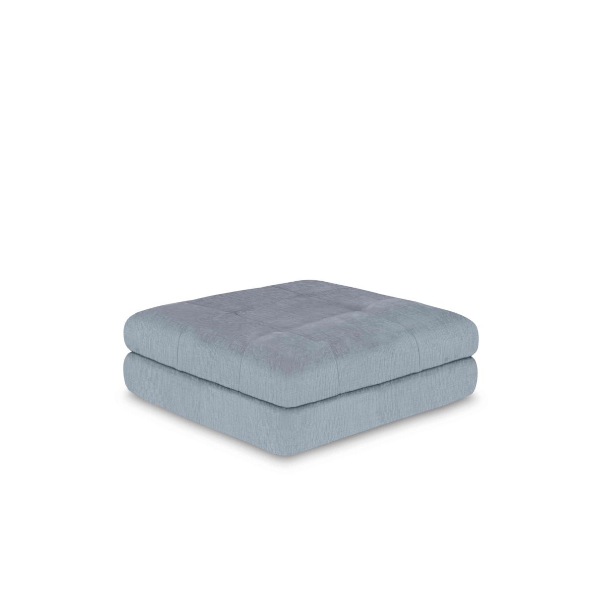 At The Helm - Cartier Fabric Footstool - Moonstone – image 2
