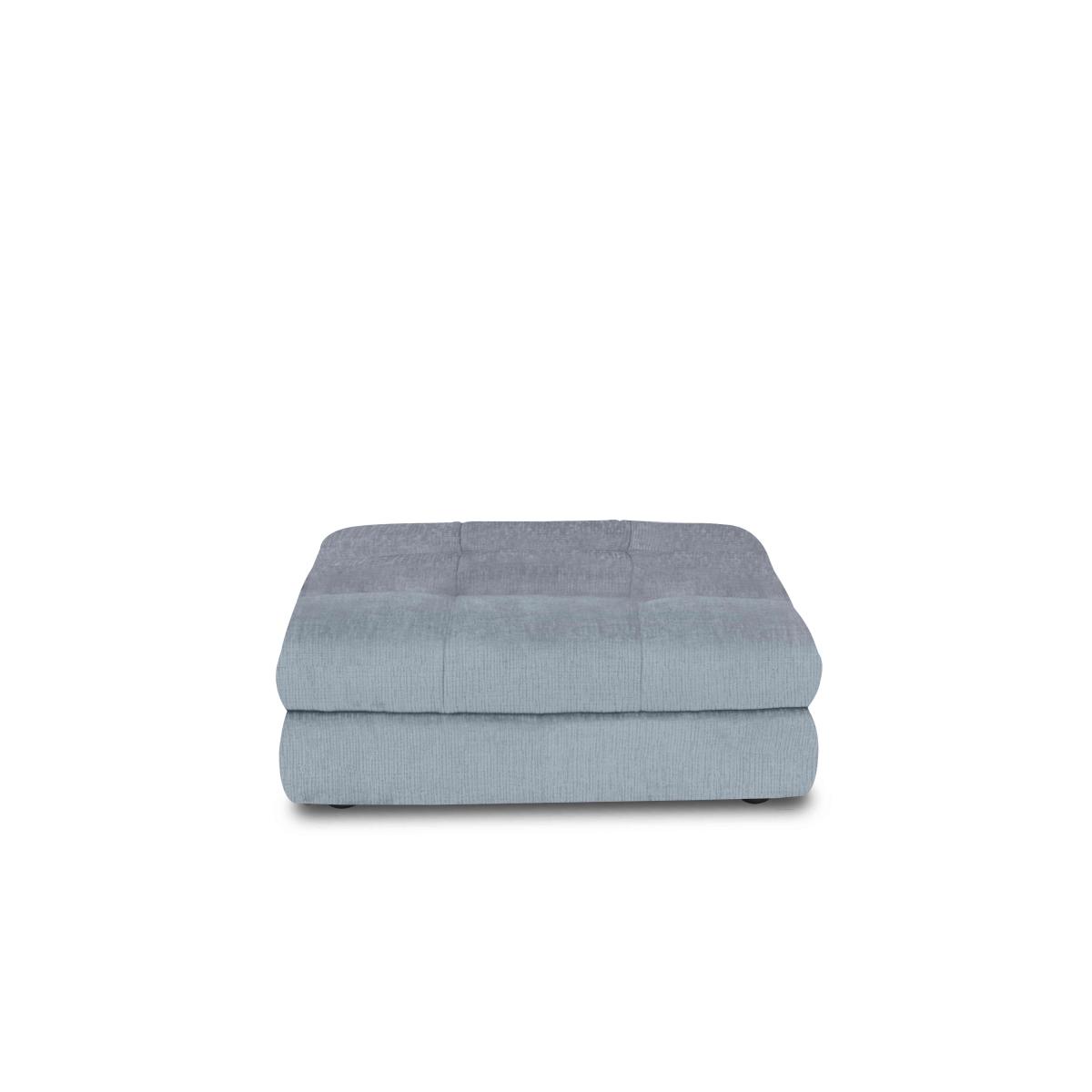 At The Helm - Cartier Fabric Footstool - Moonstone – image 3