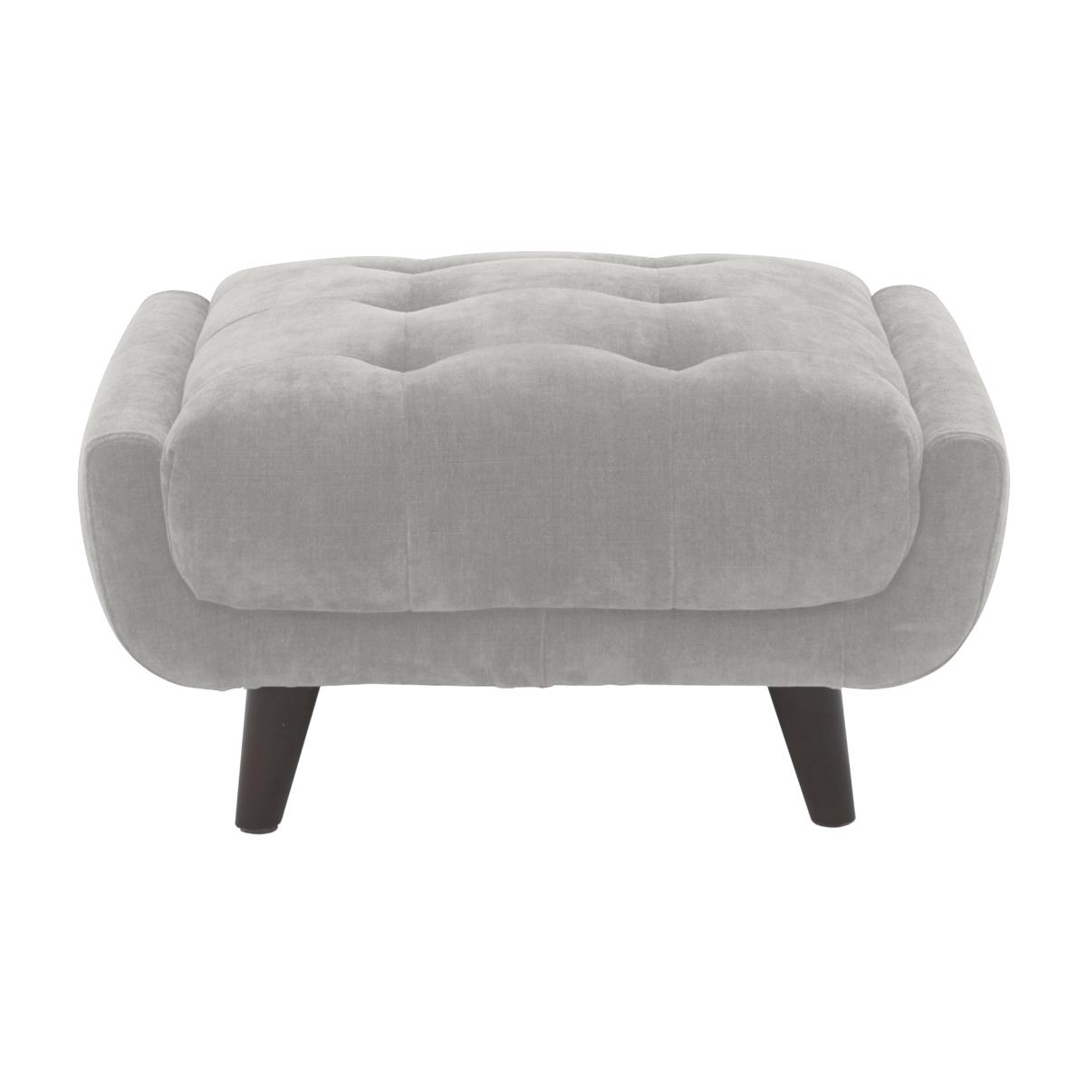 Rene Small Fabric Footstool - Marble – image 1