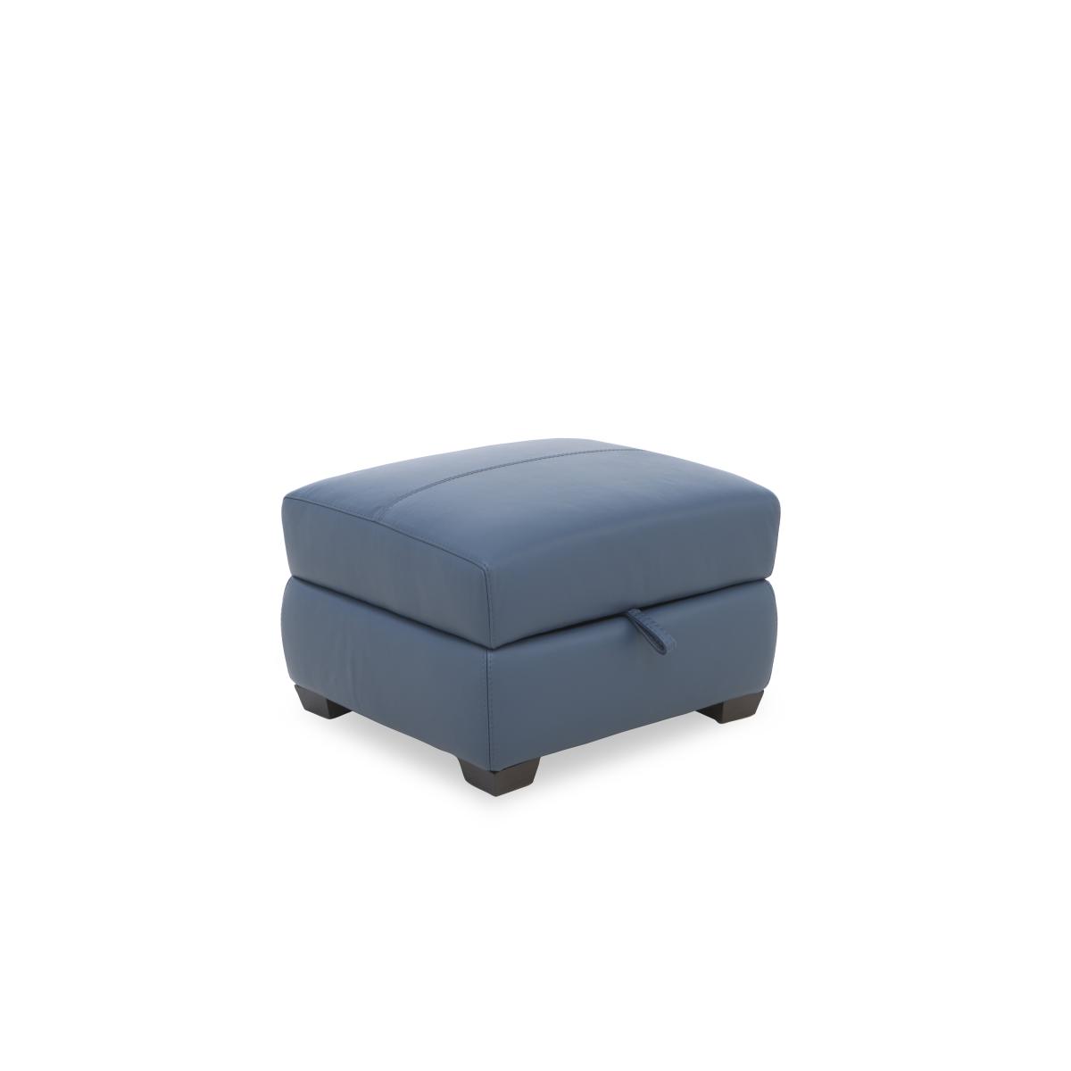 Flex NC Leather Storage Footstool - Black – image 2
