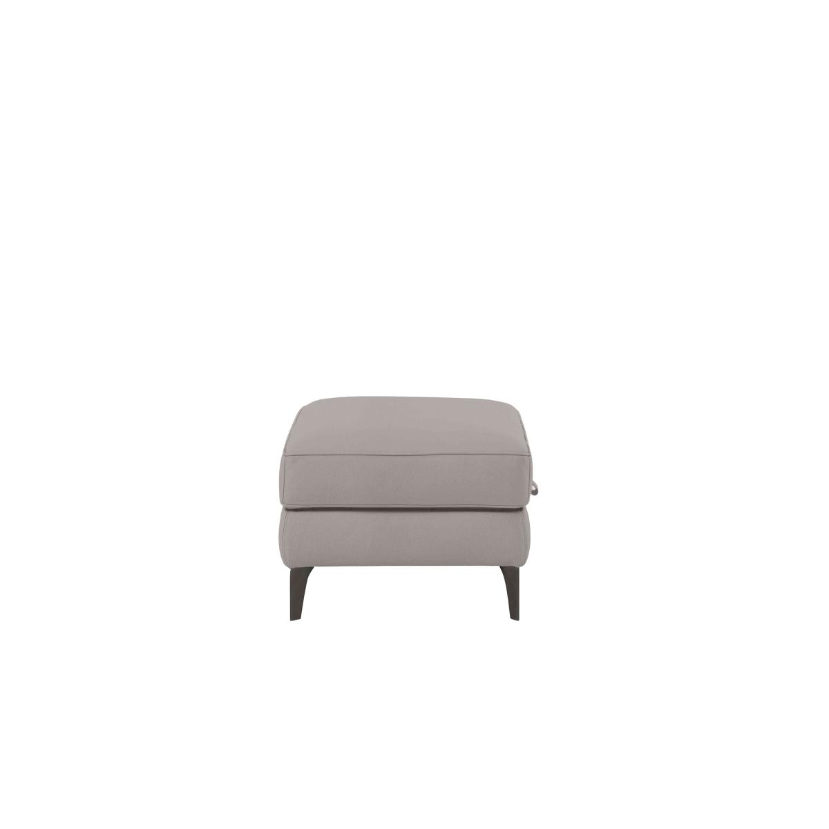 Homestage Fabric Storage Footstool - Bluish Grey – image 3