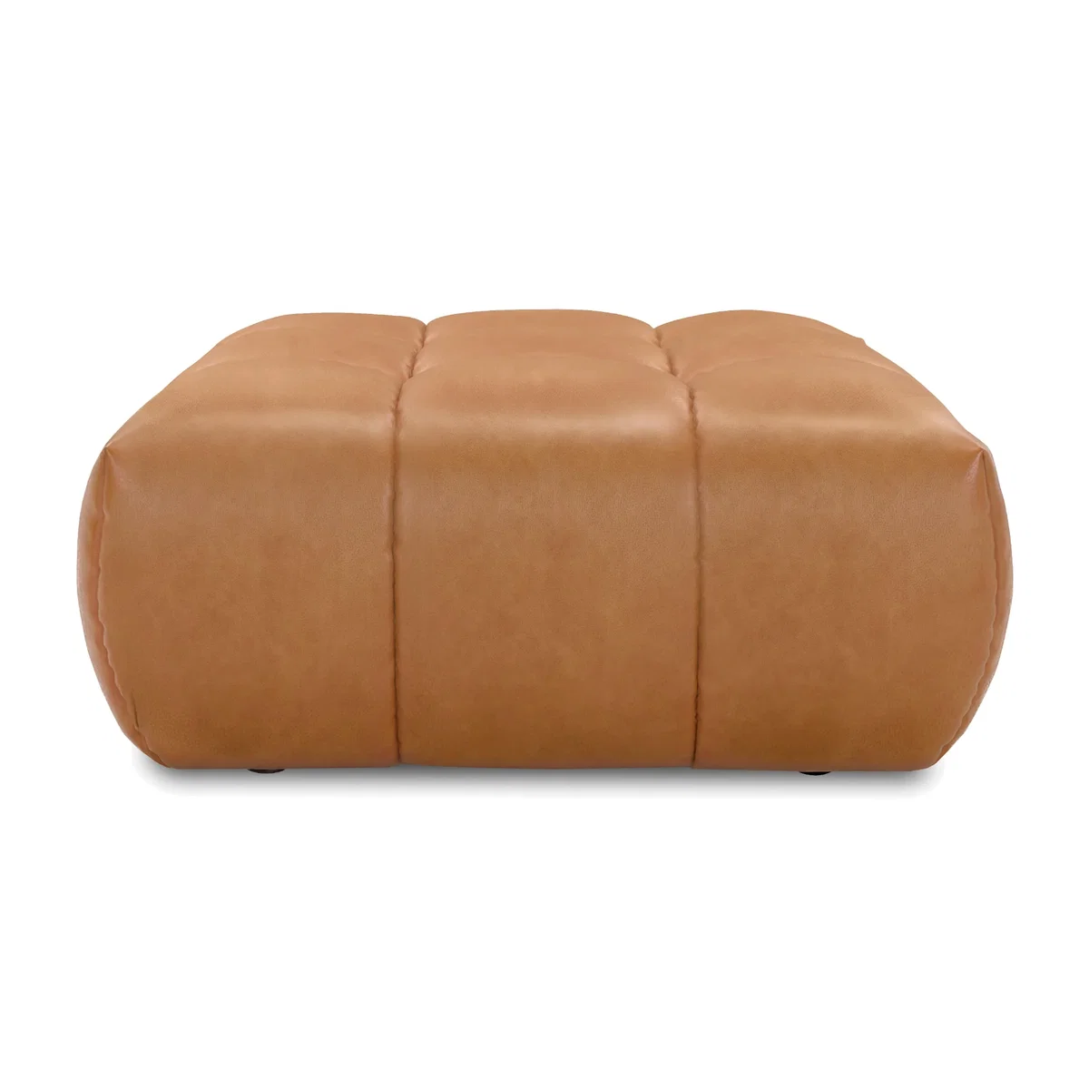Mellow Leather Footstool - Living Room Furniture – image 1