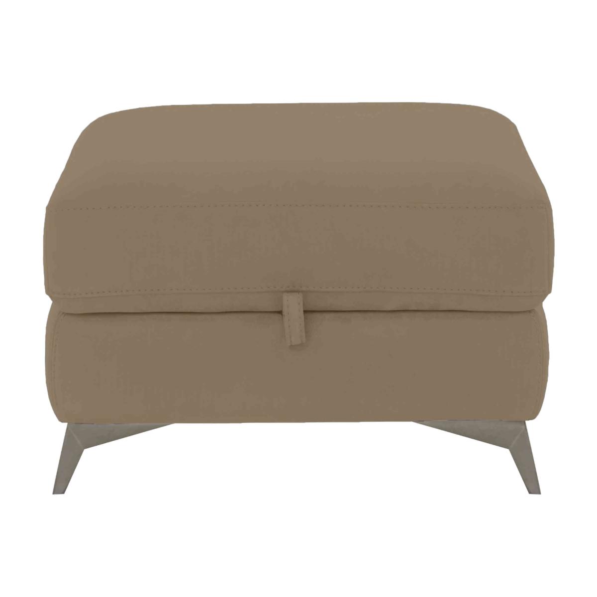 Missouri Fabric Storage Footstool - Desert – image 1