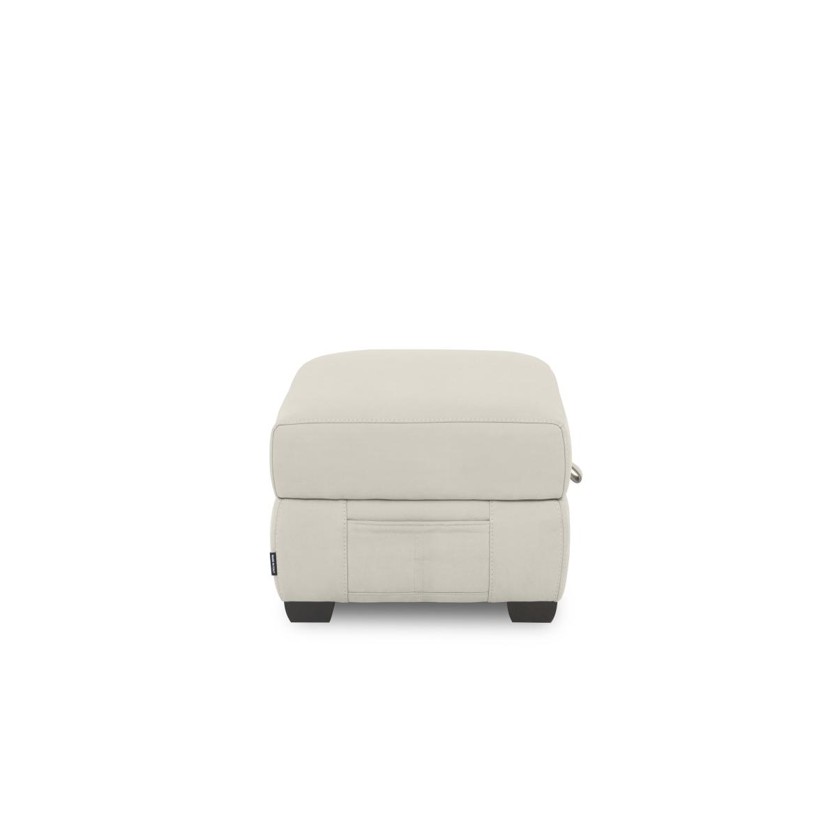Brescia Leather Storage Footstool - Cacao – image 3