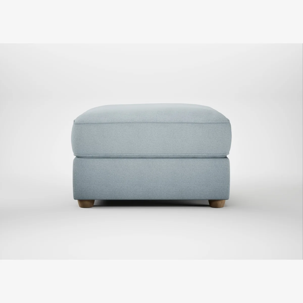 Heal's Tailor Rectangular Footstool Capelo Linen-Cotton Sea Shanty Natural Feet – image 1