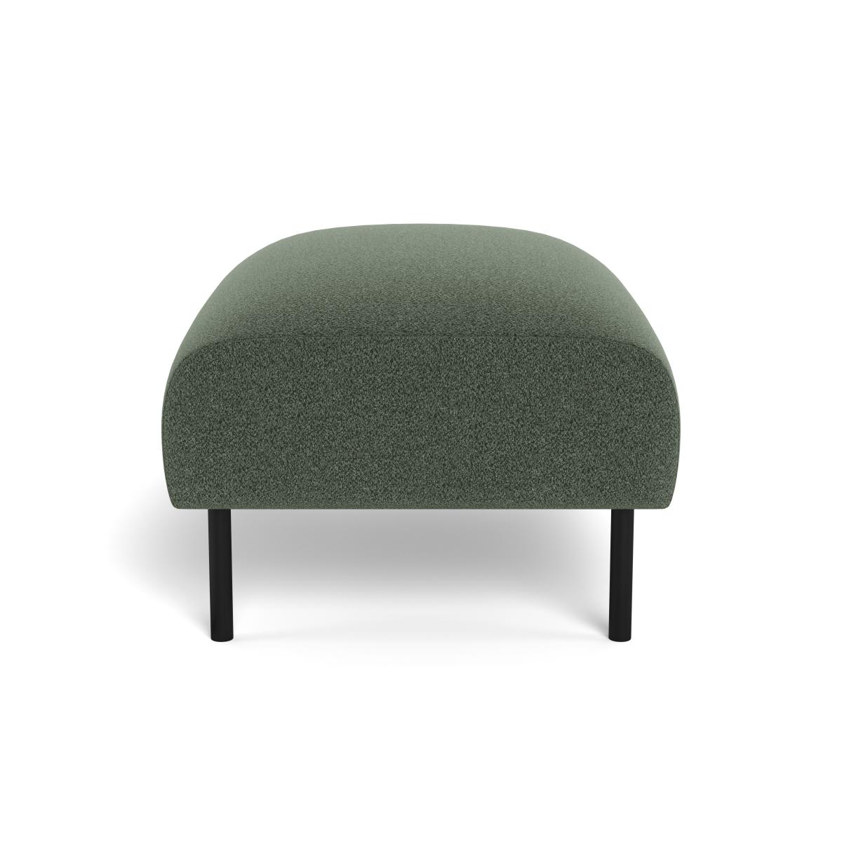 Heal's Alto Ottoman Linen Shadow Black Feet – image 3