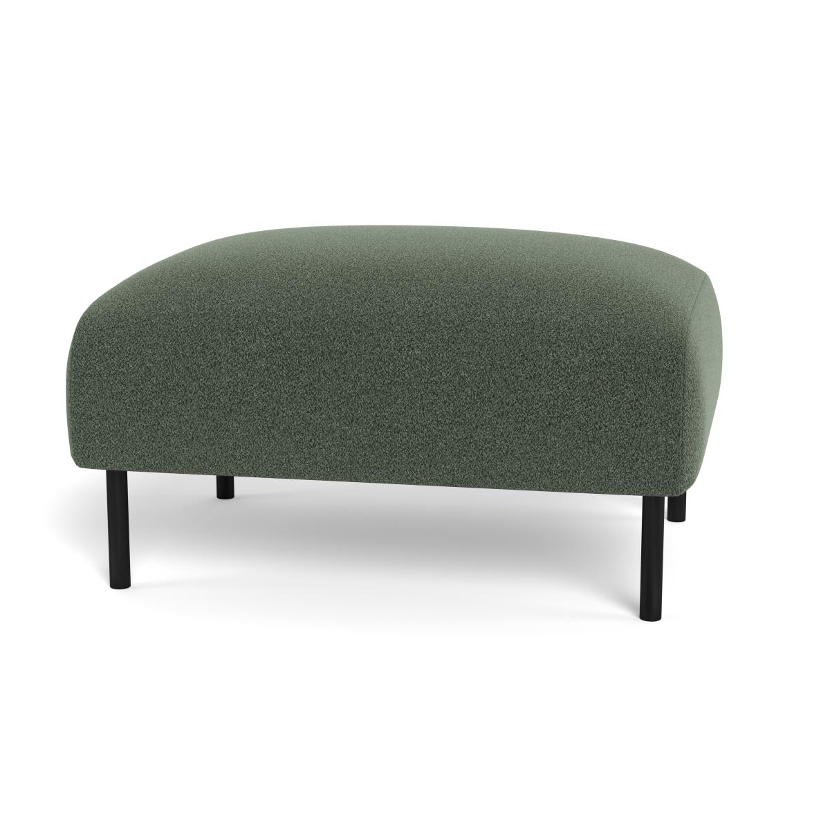 Heal's Alto Ottoman Linen Shadow Black Feet – image 5