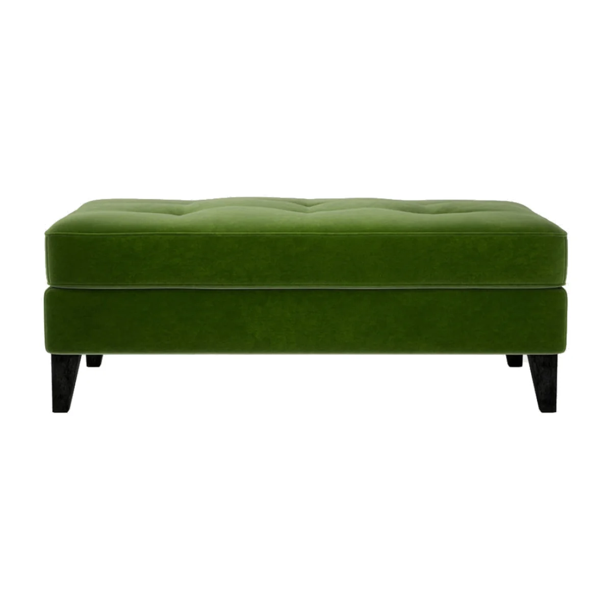 Heal's Mistral Footstool Loop Twill Midnight Natural Feet – image 1