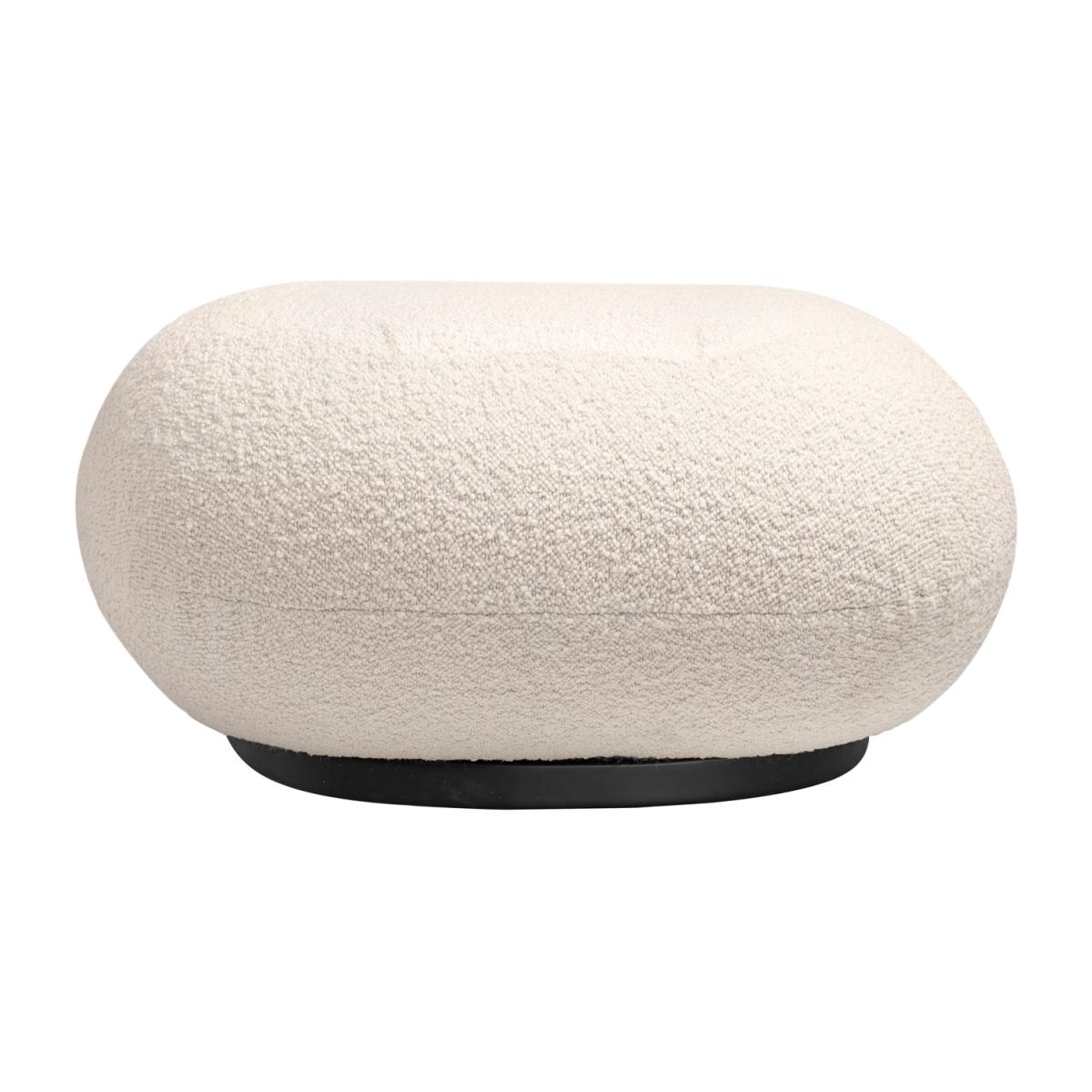 Gubi Pacha Ottoman with Matt Black Base