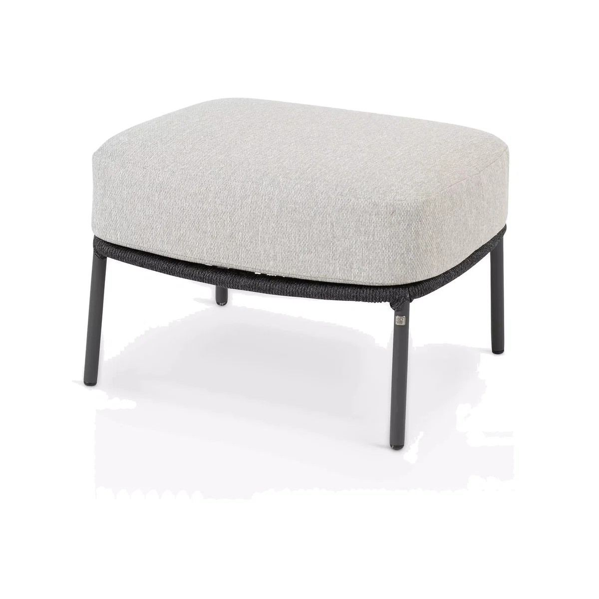 4 Seasons Outdoor Calpi Garden Footstool, Anthracite
