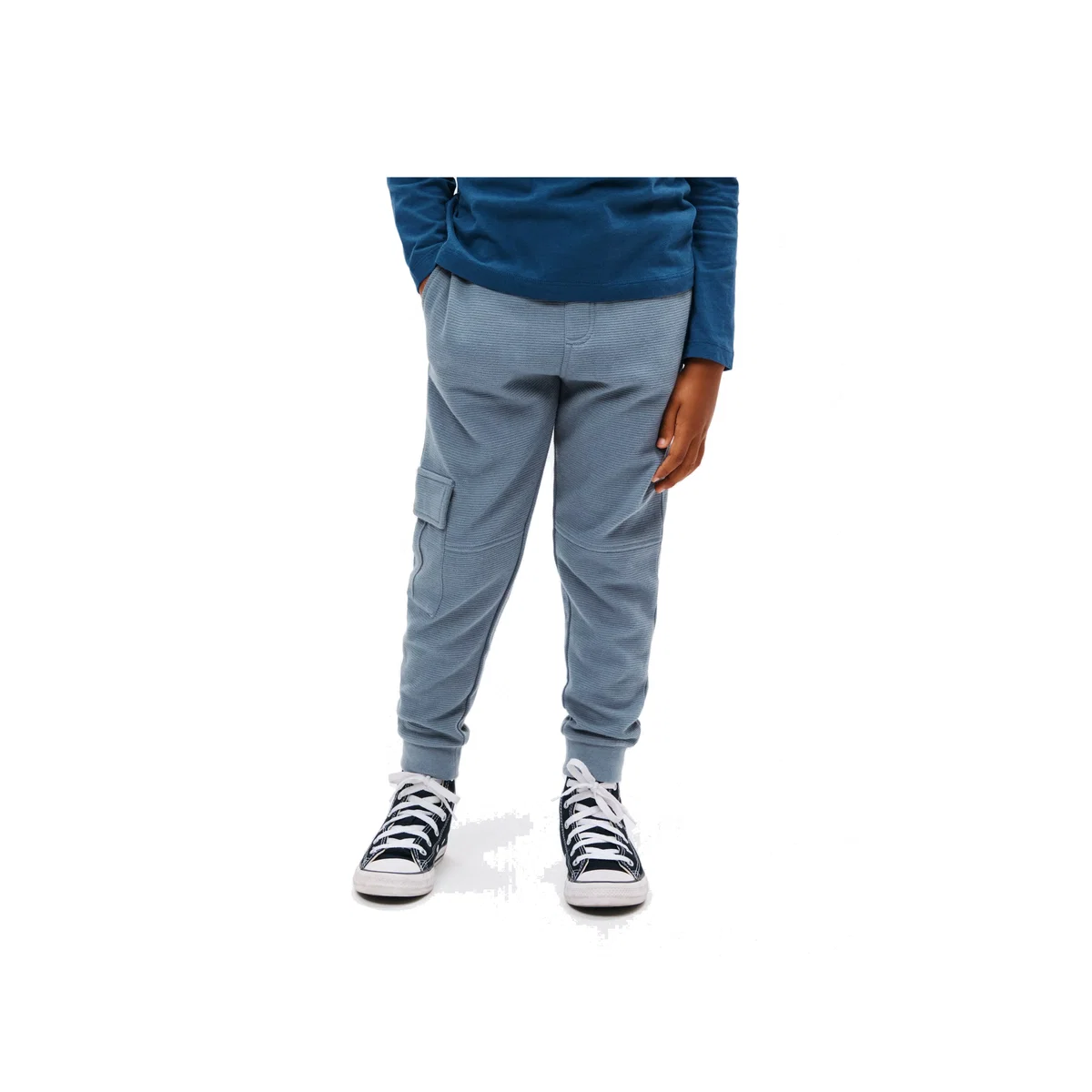 John Lewis Kids' Ottoman Pocket Plain Joggers – image 1