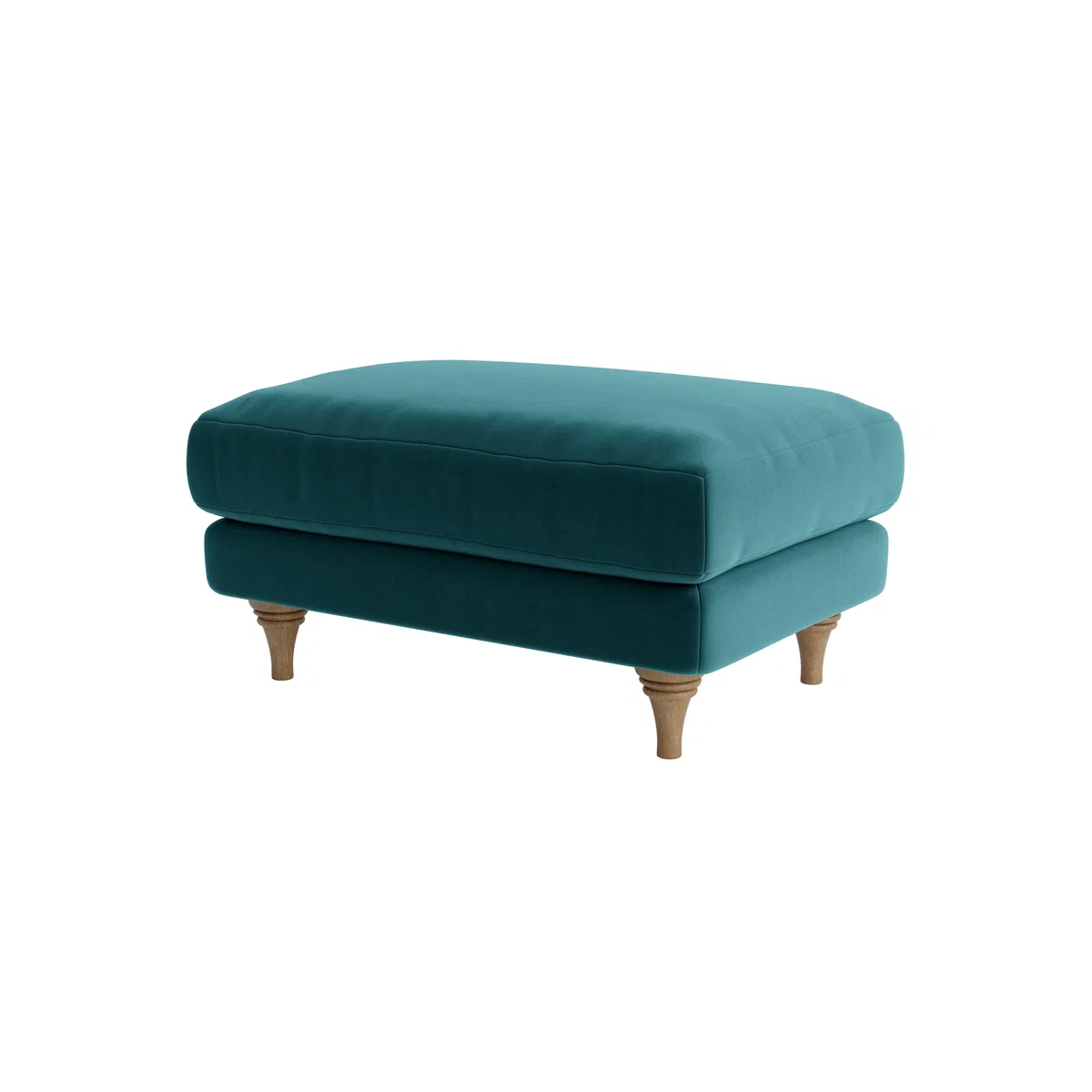 Smithy Footstool (Rockpool Clever Velvet) – image 4