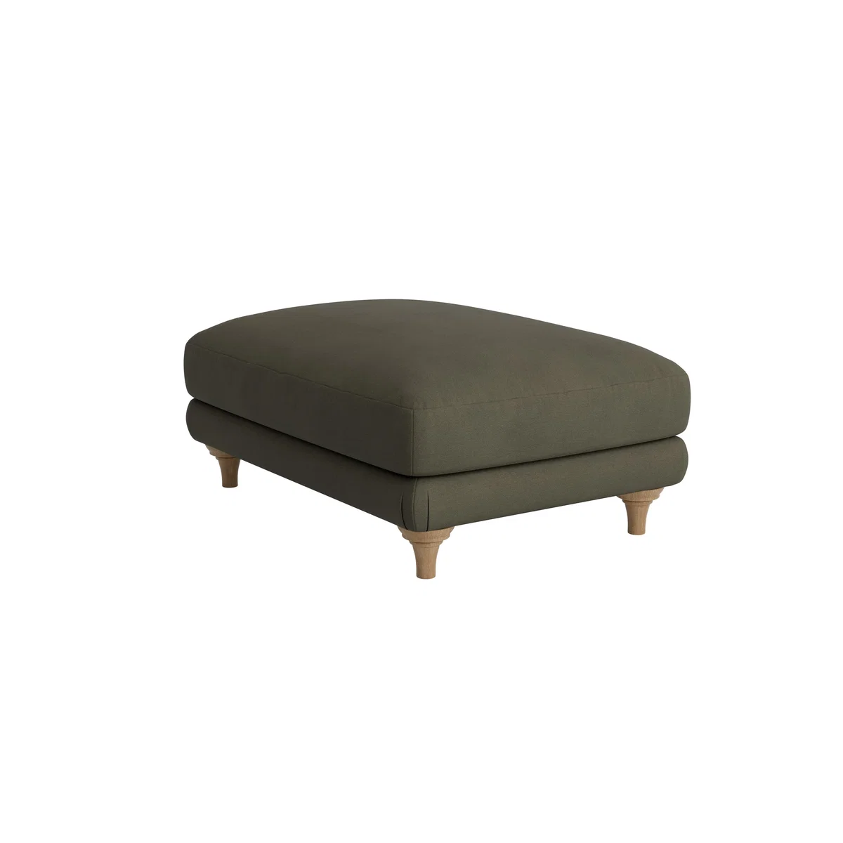 Sugarloaf Footstool, Med Rect (Woody Walk Clever Cotton) – image 3