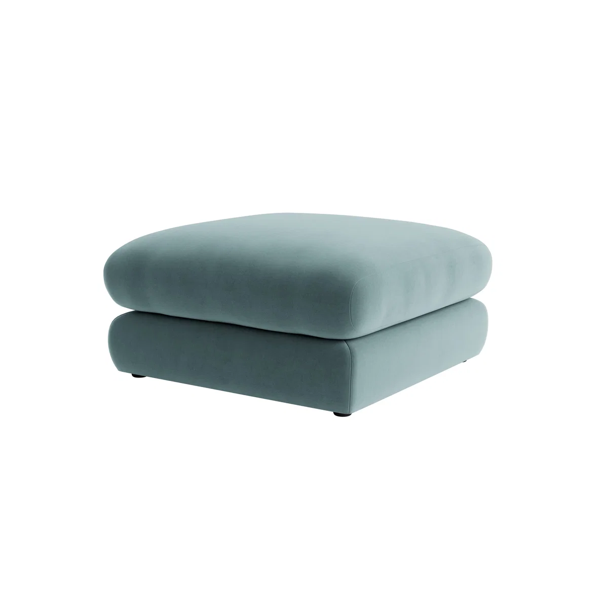 Wodge Footstool (Beach Ball Clever Velvet) – image 3