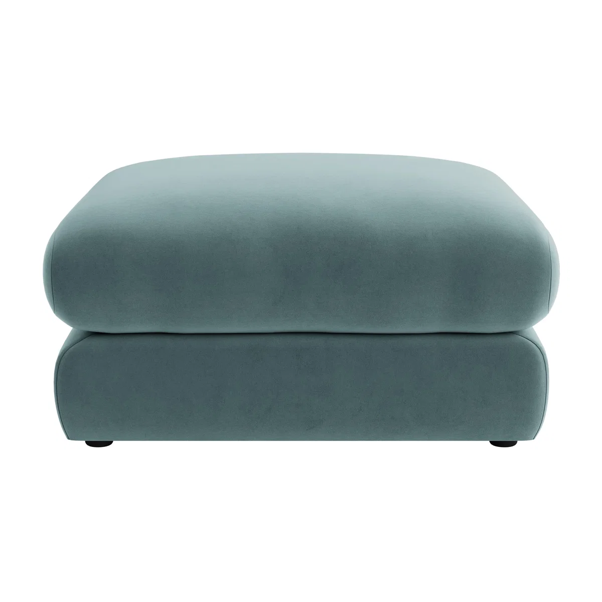 Wodge Footstool (Beach Ball Clever Velvet) – image 1