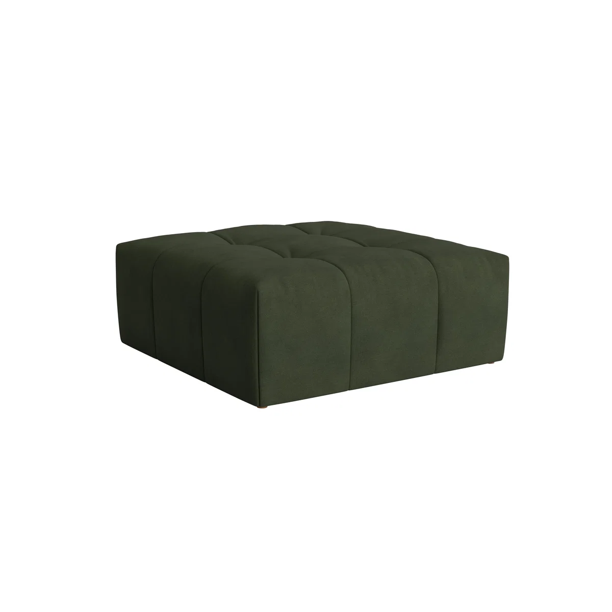 Top of the Blocks Footstool, Med Sqre (Woody Walk Clever Cotton) – image 2