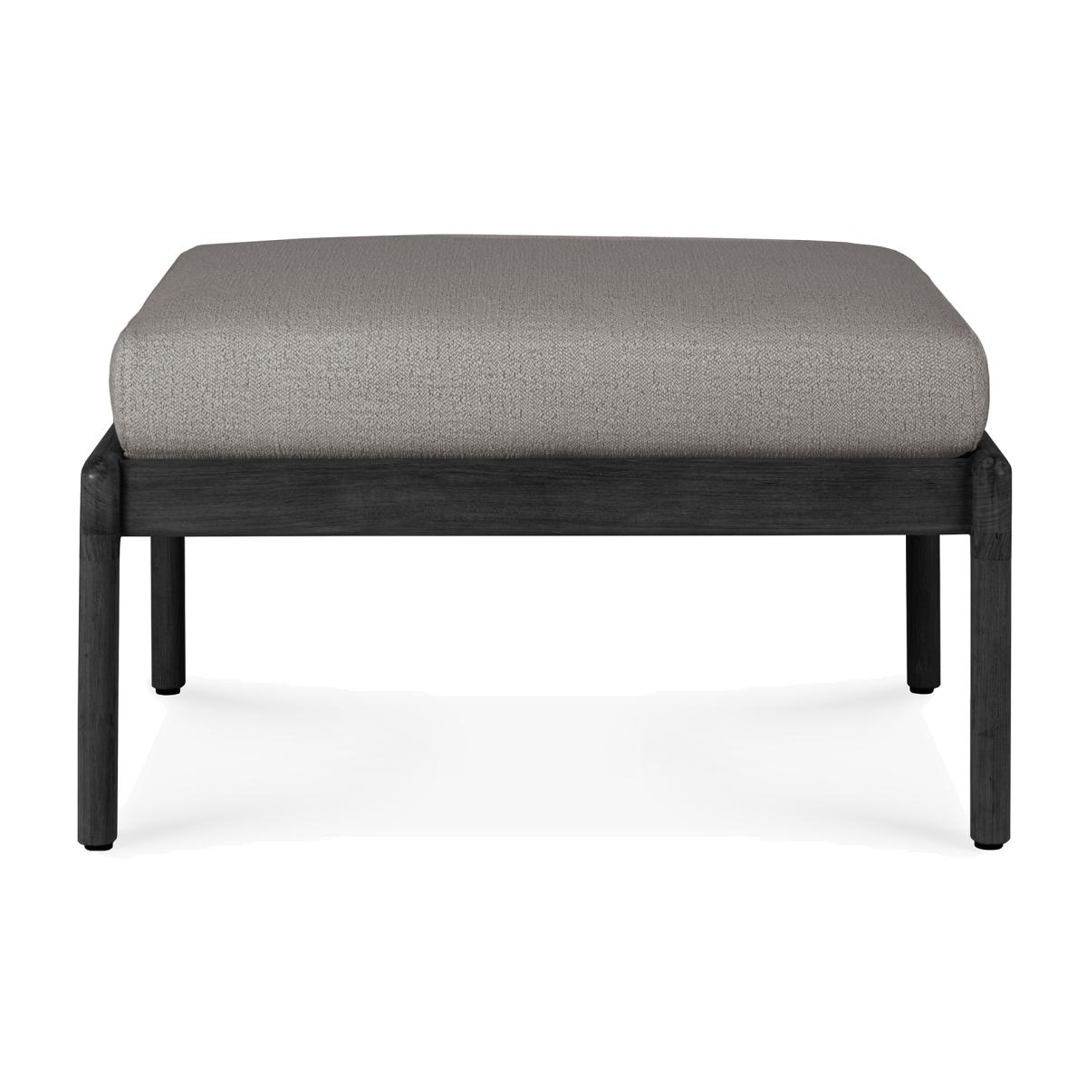 Ethnicraft Jack outdoor footstool black stained teak Mocha – image 1