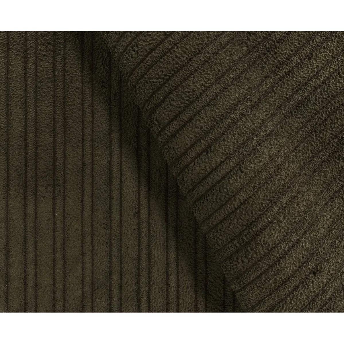 Milan Moss Green Fabric Footstool – image 5