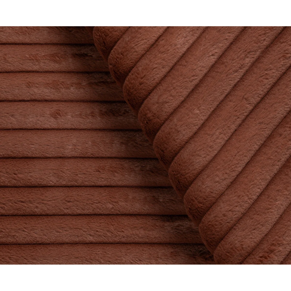 Milan Russet Fabric Footstool – image 6