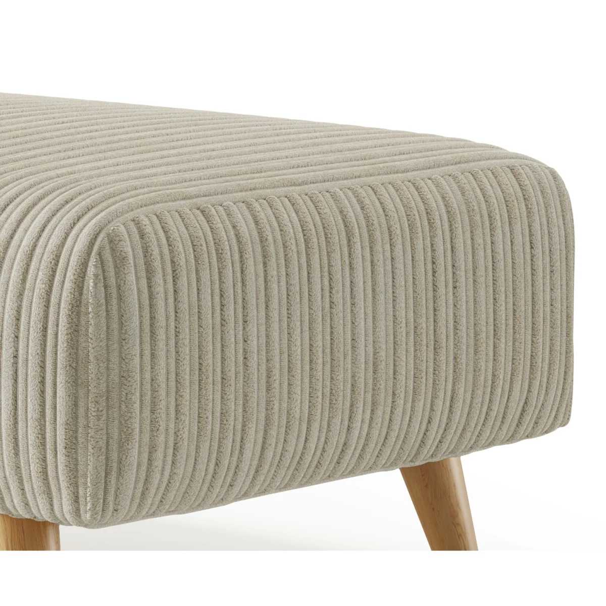 Milan Stone Fabric Footstool – image 4