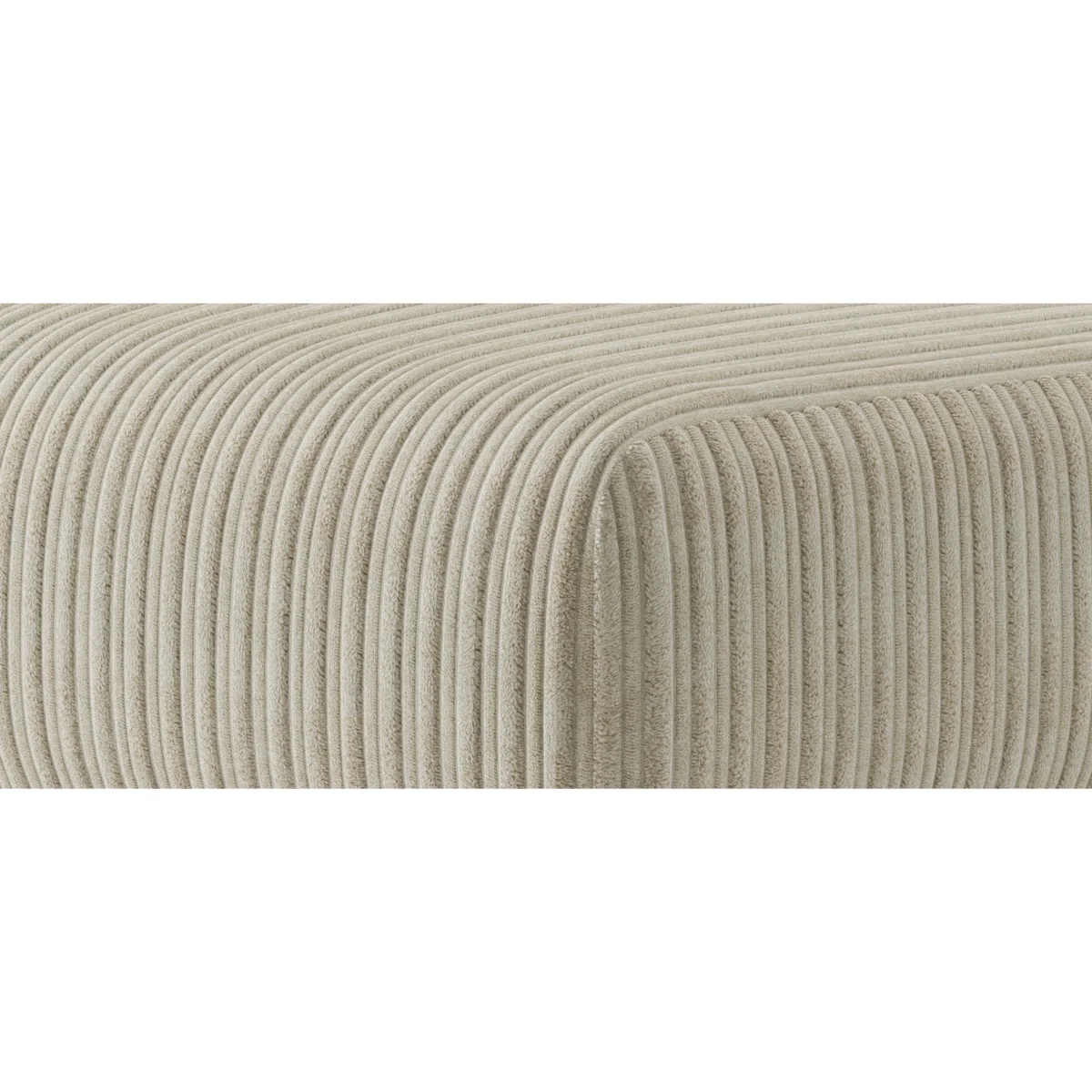 Milan Stone Fabric Footstool – image 7