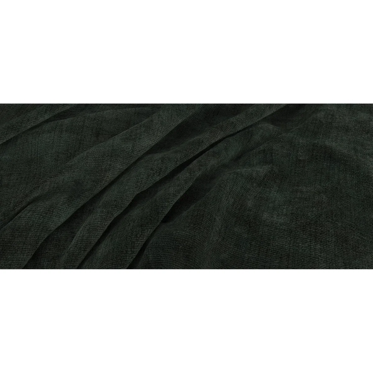 Naples Emerald Velvet Footstool – image 8