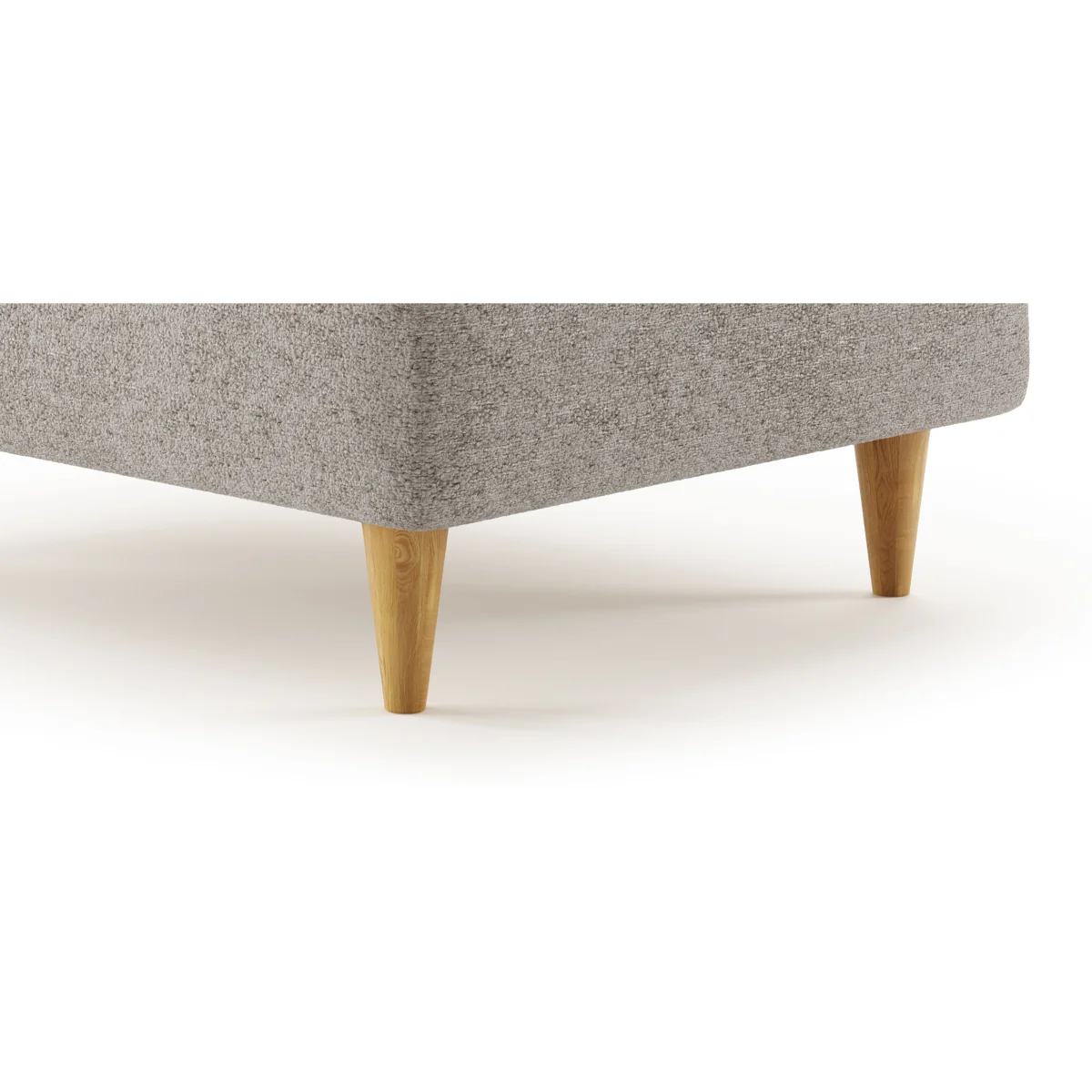 Capri Cloud Boucle Fabric Footstool – image 6