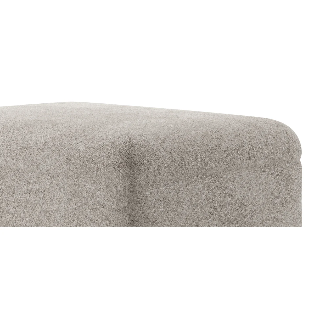Capri Cloud Boucle Fabric Footstool – image 7