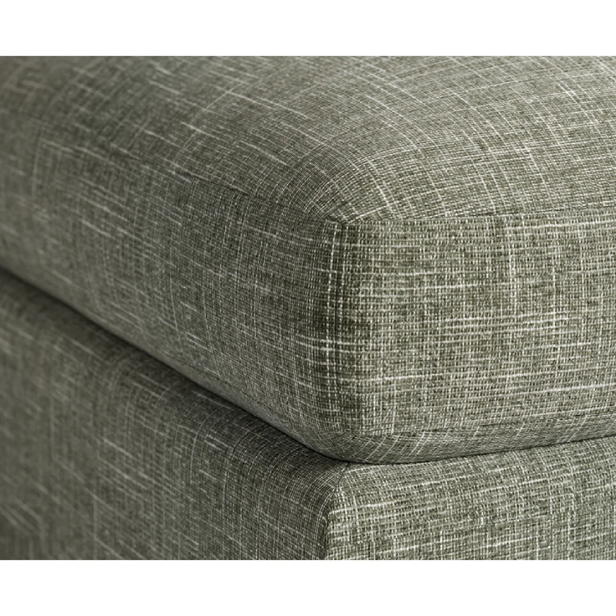 Sorrento Forest Green Fabric Footstool – image 4