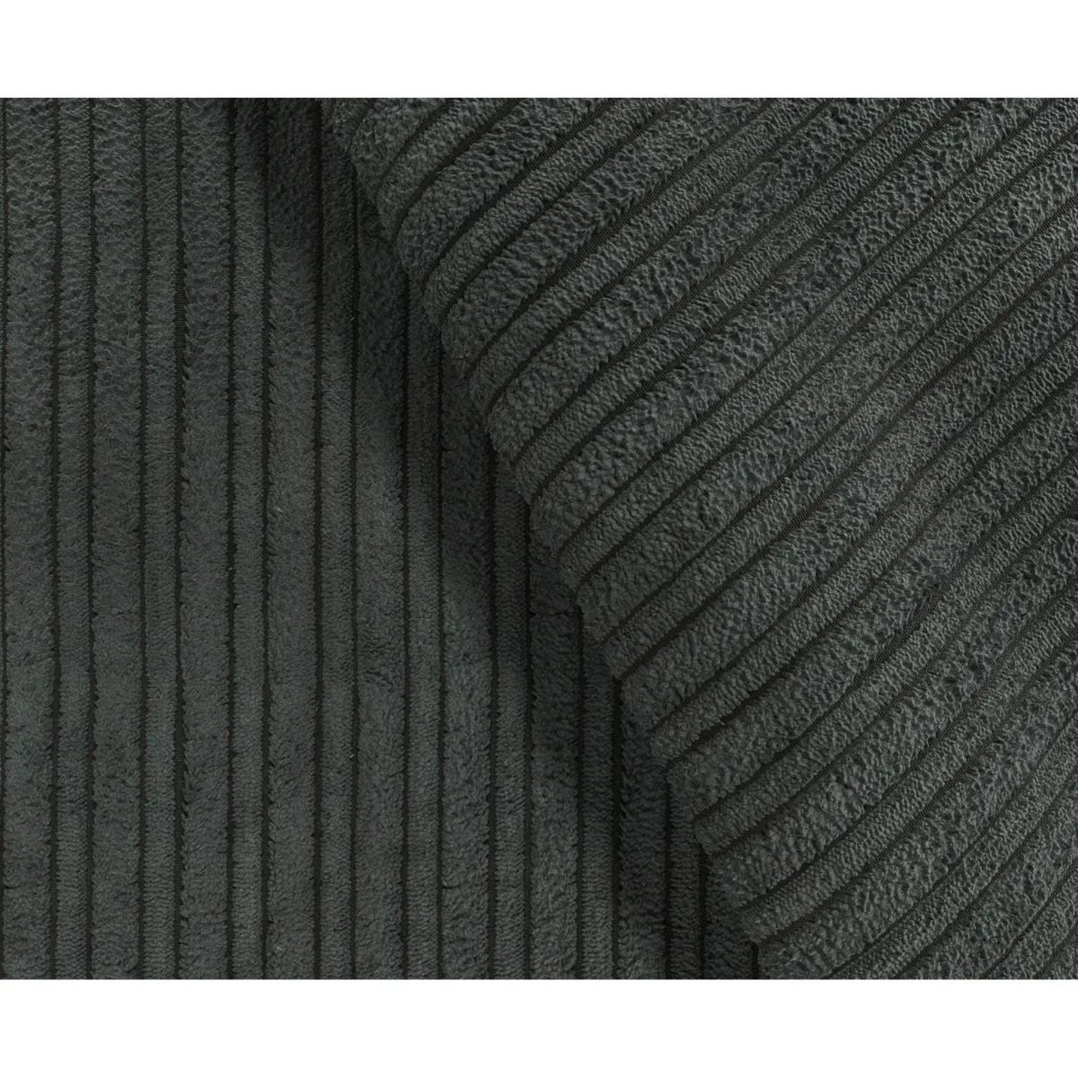 Milan Grey Fabric Footstool – image 5