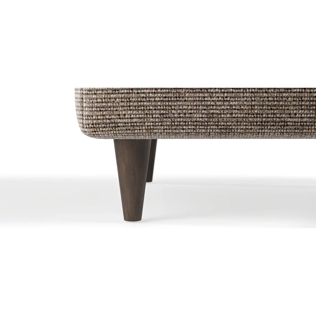Capri Mushroom Fabric Footstool – image 7