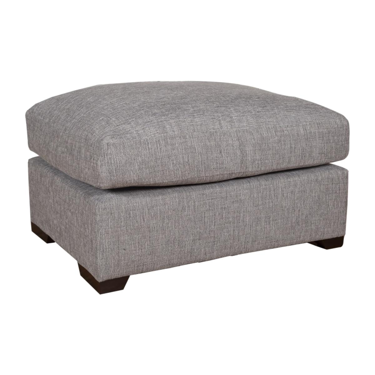 Phoebe Large Footstool - Turino Leather – image 1