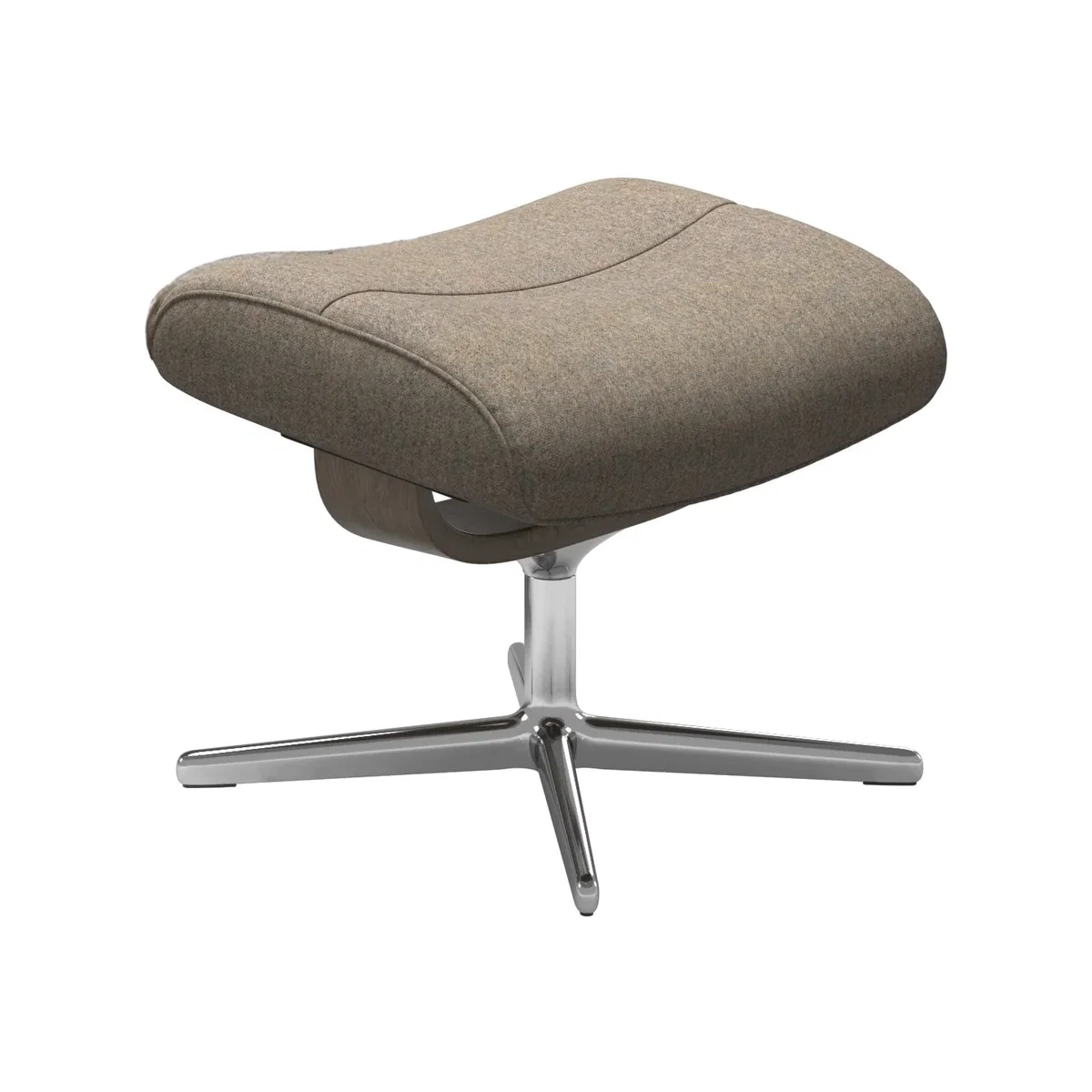 Stressless Philip Footstool With Cross Base - Paloma Leather – image 1